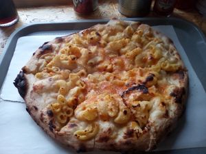 Cheezy Nicks pizza at Grumpy Panda Slice Shop & Deli in Gateshead