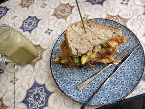  at The Juicery Cafe in Pokhara