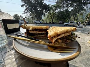 Seriously nom nom  at The Juicery Cafe in Pokhara