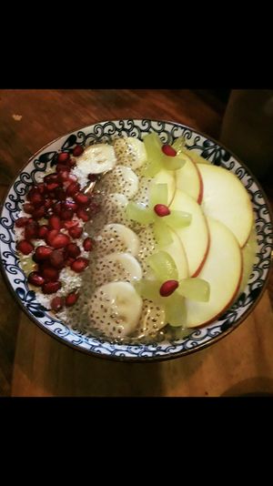 Yummy açai bowl  at The Juicery Cafe in Pokhara