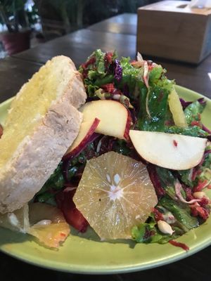 Salad  at The Juicery Cafe in Pokhara