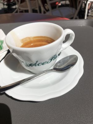 Coffee is great  at Dolce Pisa in Pisa