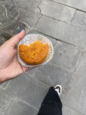 Carrot muffin   at Dolce Pisa in Pisa