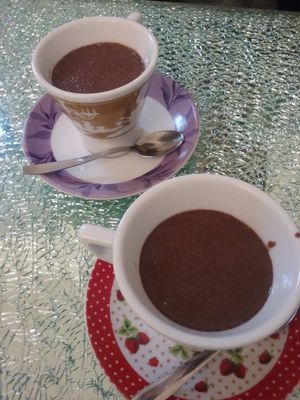Hot chocolate at Dolce Pisa in Pisa