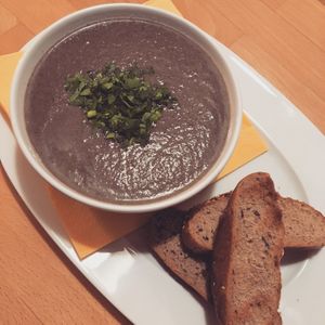 chestnut soup at innerluck in Hamburg