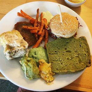 brunch buffet at innerluck in Hamburg