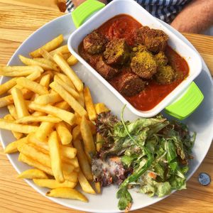 Beyond Sausage Currywurst  at innerluck in Hamburg