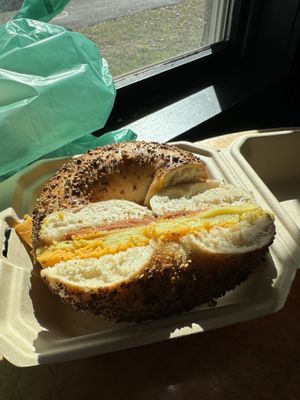 Vegan Bacon Egg and Cheese   at Taste Budd's Cafe in Red Hook