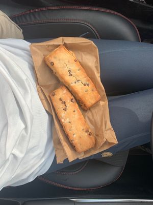 Bomb dot com. Two is one and one is none so... at Taste Budd's Cafe in Red Hook