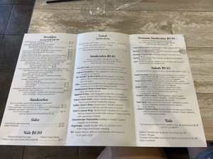 6/27 menu at Simply Green Cafe in Ramsey