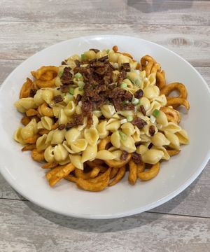 loaded fries  at Simply Green Cafe in Ramsey