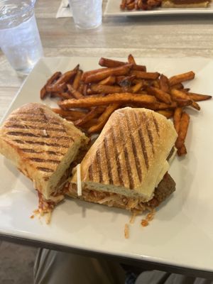 Meatball Parm  at Simply Green Cafe in Ramsey