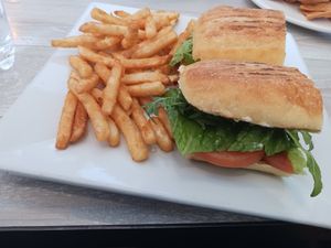 B at Simply Green Cafe in Ramsey