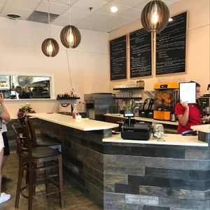 interior  at Simply Green Cafe in Ramsey