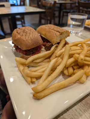 Meatball hero at Simply Green Cafe in Ramsey
