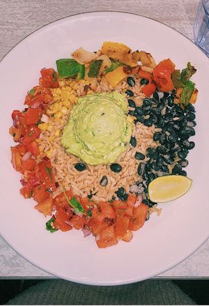 Plantiful bowl at Simply Green Cafe in Ramsey