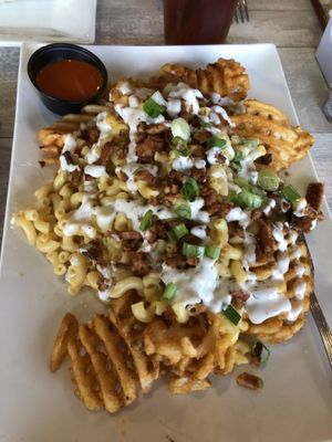 Loaded fries at Simply Green Cafe in Ramsey