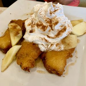 Kids French toast 🤤 at Simply Green Cafe in Ramsey
