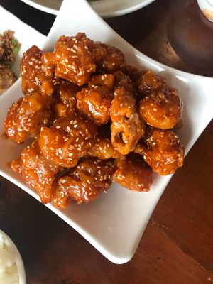 One of my favorite dishes !! at Mei Sin 美欣素食 in Hualien