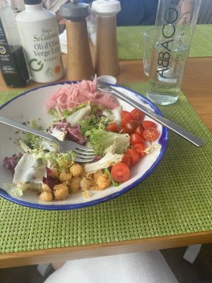 Quinoa salad  at Abbaco in Mallorca
