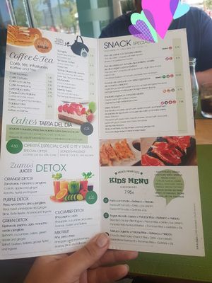 Kleine Karte at Abbaco in Mallorca