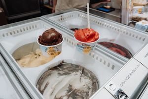 chocolate and raspberry at Die Eisperle - Kaiserfeldgasse in Graz