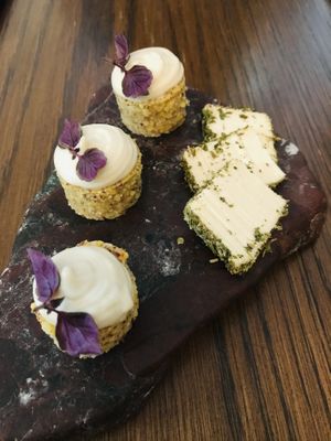 Gruß der Küche 😋 at Officina Verde in Riva Del Garda