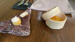 Offer from the kitchen at Officina Verde in Riva Del Garda