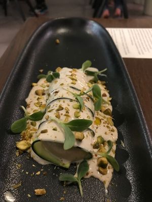 Roll di zucchine at Officina Verde in Riva Del Garda