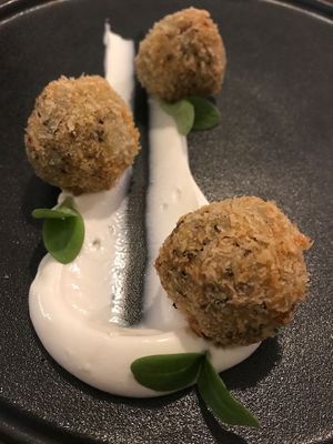 Polpettine at Officina Verde in Riva Del Garda