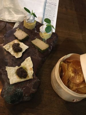 Starters  at Officina Verde in Riva Del Garda