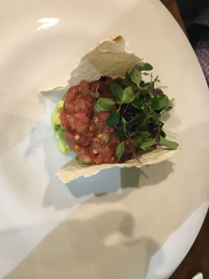 Tartar at Officina Verde in Riva Del Garda