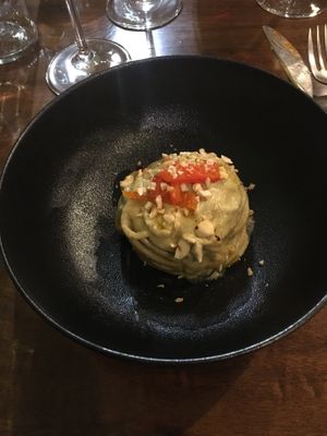 Pasta  at Officina Verde in Riva Del Garda