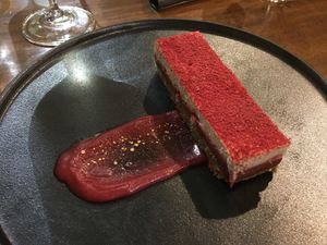 Yuzu cake  at Officina Verde in Riva Del Garda