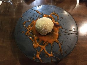 Burata at Officina Verde in Riva Del Garda