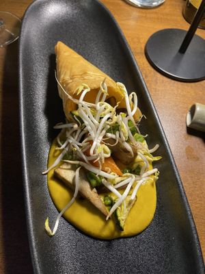 Un curry aussi bon qu’au restaurant indien   at Officina Verde in Riva Del Garda