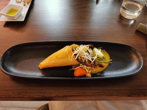 Thai curry at Officina Verde in Riva Del Garda