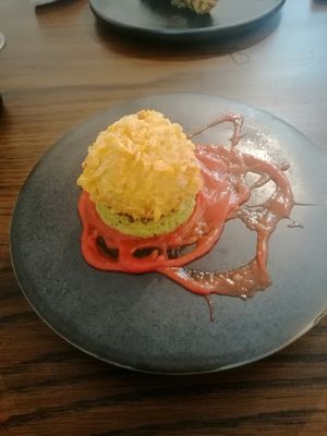 Burrata di anacardi at Officina Verde in Riva Del Garda