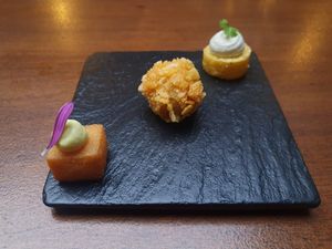 Greetings from the kitchen at Officina Verde in Riva Del Garda