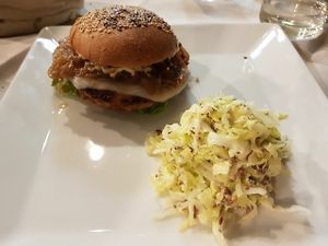 Burger  at Officina Verde in Riva Del Garda