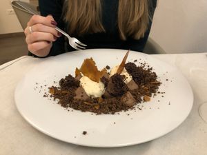 Dessert. at Officina Verde in Riva Del Garda