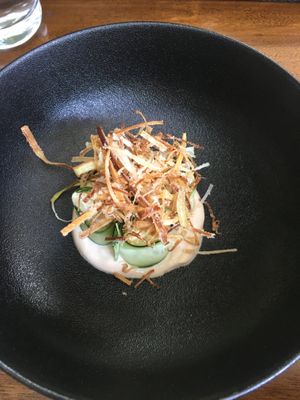 Zucchini with Tofu  at Officina Verde in Riva Del Garda