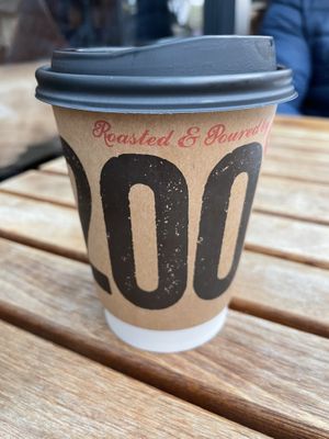 Excellent tea and coffee at 200 Degrees Coffee in Cardiff