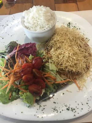 Strogonoff de cogumelos  at Camaraderia Gastrobar in Belo Horizonte