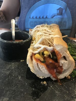 Hot dog at Camaraderia Gastrobar in Belo Horizonte