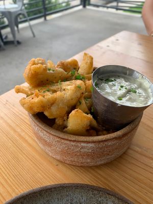 Cauliflower bites at Bearcat Cafe - Uptown in New Orleans
