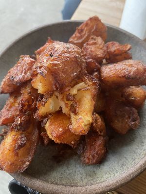 Crispy Potatoes.  at Bearcat Cafe - Uptown in New Orleans