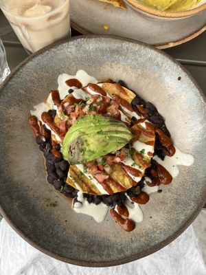 vegan ranchero   at Bearcat Cafe - Uptown in New Orleans