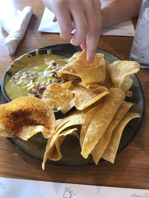 Vegan Queso at Bearcat Cafe - Uptown in New Orleans