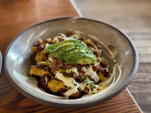 Vegan Breakfast Hash  at Bearcat Cafe - Uptown in New Orleans